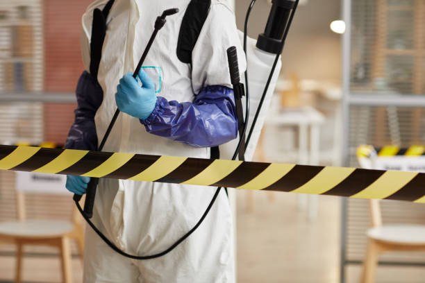 Professional Biohazard technician working in Groveland, FL